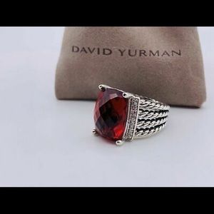 David Yurman Jewelry - David Yurman Garnet 16x12mm Wheaton Ring David Yurman Jewelry - David Yurman Garnet 16x12mm Wheaton Ring